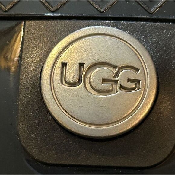 UGG SIENNA BLACK WATERPROOF RUBBER BOOT WOMEN'S RAINBOOTS SIZE US 9 - Picture 5 of 5